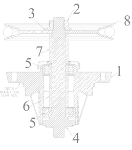 Spindle Diagram and Parts List for 17ADFACSA07 2022 Yard Machines Lawn Tractor